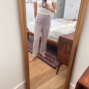 VINTAGE petite lilac women’s trousers | size 6